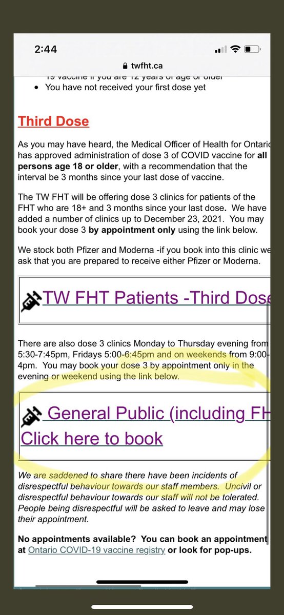 TorontoVaccineFinder tweet media