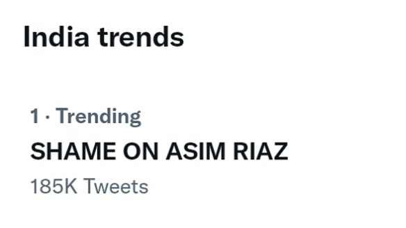 imrealasim9's tweet photo. 1 no trending @imrealasim 

#AsimSquad #UmarRiaz https://t.co/b7YralW7PH