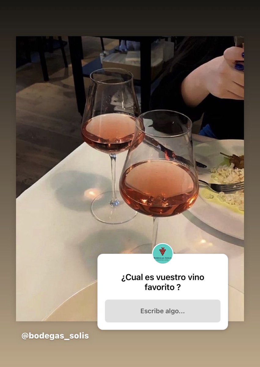 bodegas_solis's tweet photo. Hoy queremos saber ¿cuál es es vuestro vino favorito ? Así que no dudéis en responder a nuestra encuesta en instagram, si eres como nosotros que le gustan todos también puedes contárnoslos 😀#bodegassolis https://t.co/WBOfm3bMOf
