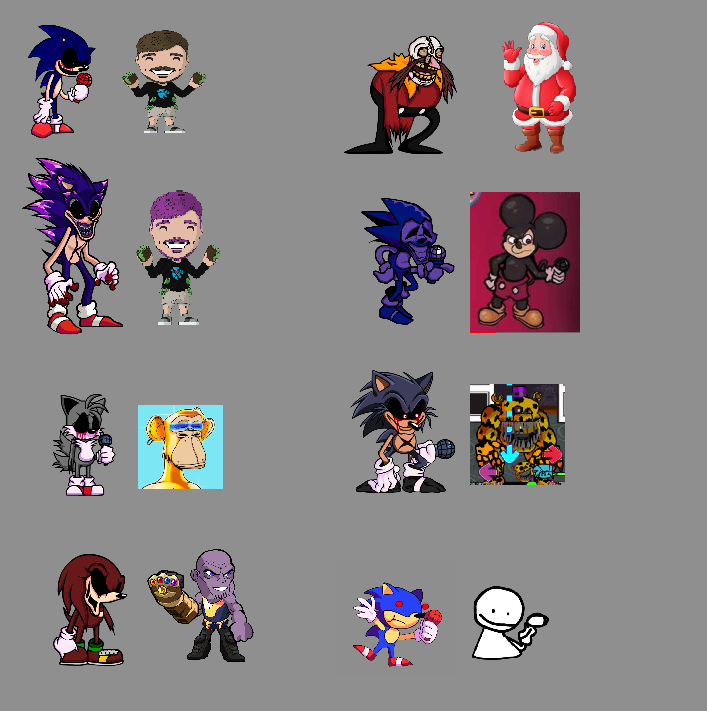 Worst sonic.exe FNF sprite