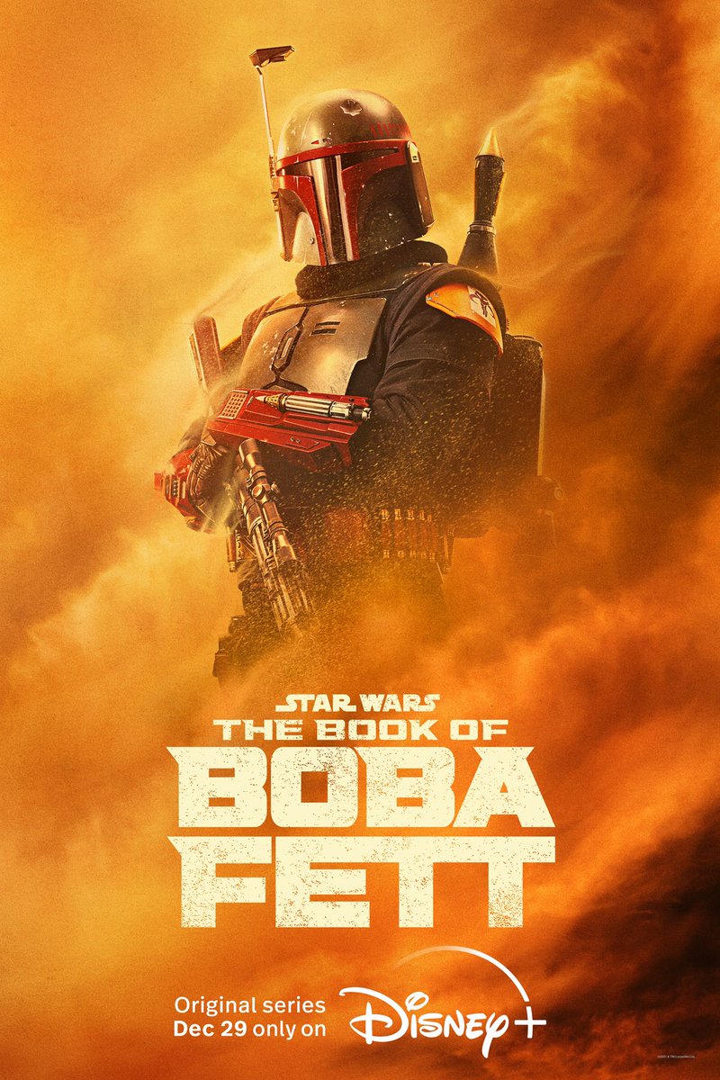 Who is excited about The Book of Boba Fett?  The series is a thrilling Star Wars adventure which finds legendary bounty hunter Boba Fett and mercenary Fennec Shand navigating their way through the Galaxy’s underworld. Check out the trailer here youtu.be/rOJ1cw6mohw.