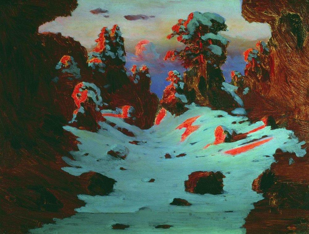 artistkuindzhi's tweet photo. Sunset Effect, 1890 #kuindzhi #impressionism https://t.co/er78QLwH1U