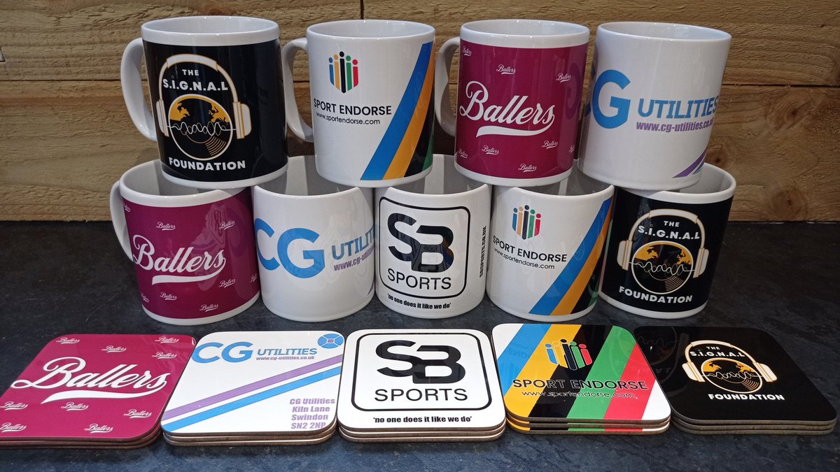 NIMugCo's tweet photo. Corporate gift mugs and coaster sets for the crew at @sbsportswearuk
Another of our pre Christmas orders.
#mugmerch #muglife #promomugs #keepitlocal https://t.co/ascLvzbubj