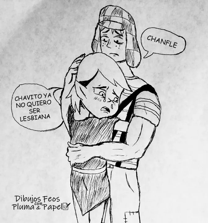 Dibujosmuyfeos's tweet photo. Es que Amity ama al Chavo, no pueden entender eso 😔

#TheOwlHouse x #ElChavo https://t.co/D01TF3XN50