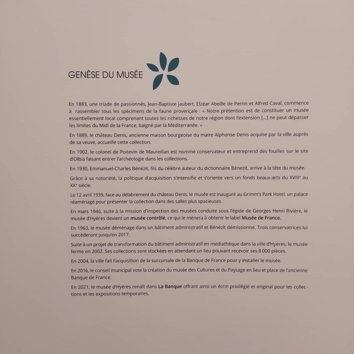 ateliermuseo's tweet photo. Réalisation du graphisme du nouveau musée de Hyères les palmiers.
@HyeresPalmiers #musée #museo #pochoirs #GraphicDesign #designinspiration https://t.co/jyZcQQME7i