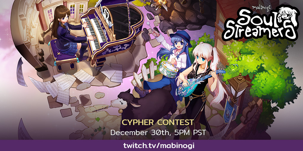MabiOfficial's tweet photo. πΆ Milletians! Remember to tune in! πποΈπ #Mabinogi #SoulStreamers https://t.co/kTldCYwsPq