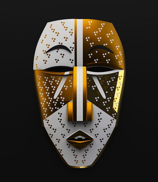 OBJClothing's tweet image. Don’t be afraid of African masks, be afraid of the invisible mask hidden on peoples faces:
Every Mask has a story…
Check out a collection of digitally restituted African Masks on opensea.io/collection/3d-… @opensea