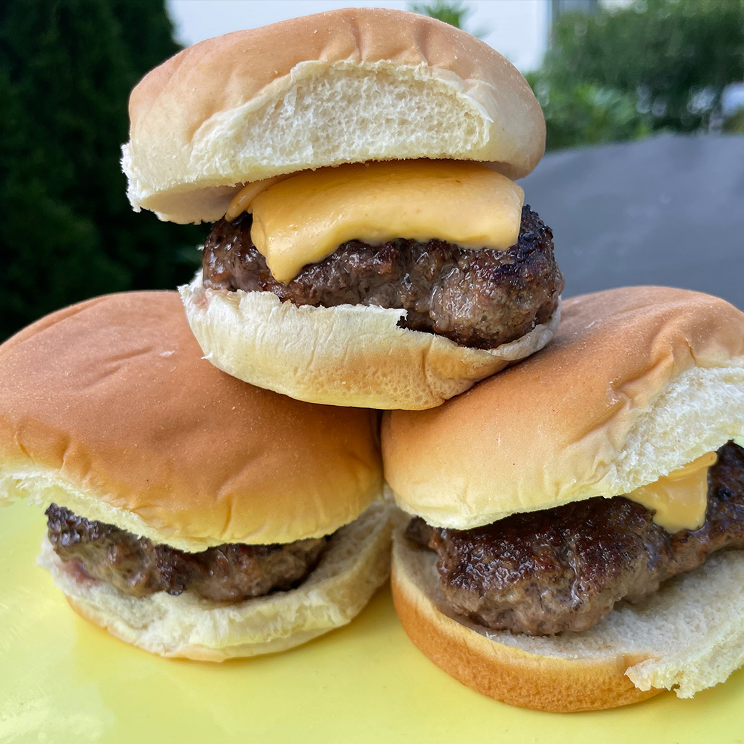SchweidAndSons's tweet photo. Who's got Burger sliders on the menu this weekend? These hand-sized beauties are perfect for a New Years Eve spread! 
.
.
.
#theverybestburger #schweidandsons #burgers #cheeseburgers #foodie #burgerporn #hamburger #nyeeats #burgersliders #nye #newyearseve https://t.co/cg9qiSKfaI
