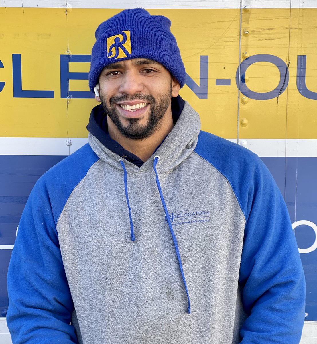 USRelocators's tweet photo. Meet Julio! Julio’s been managing Relocators for eleven years, and he’s only getting better every year - he absolutely loves everything about working here with us at Relocators, especially the spirit of camaraderie and sense of family amongst the crew. https://t.co/VQ0cm2GNZD