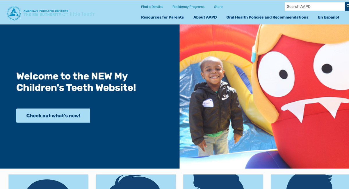 AmerAcadPedDent's tweet photo. Looking for dental health tips to get kids back on track after the holidays? Visit https://t.co/pMxQLxl8Kt for tips, tricks and activities that help promote strong oral health care habits! https://t.co/bIIPcUvjv9