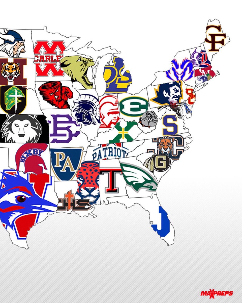 MaxPreps's tweet image. Who’s the top dog in your state? 🏈