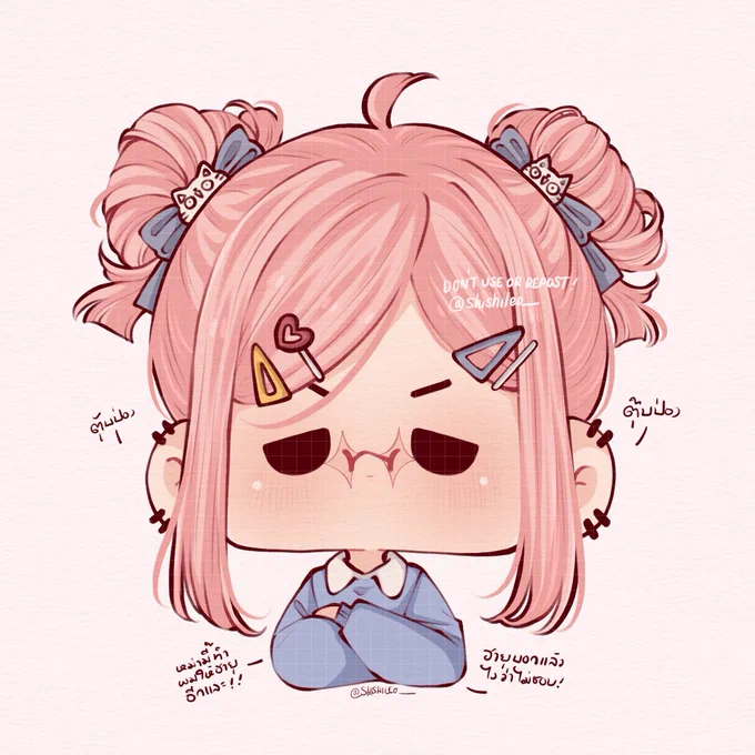 วันนี้โดนหม่ามี๊แก้ง 😤🌸🧸🎀 