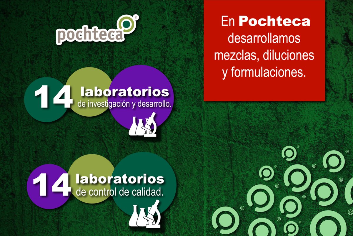 corp_pochteca's tweet photo. En Pochteca desarrollamos mezclas, diluciones y formulaciones.   

- 14 laboratorios de investigación y desarrollo  

- 14 laboratorios de control de calidad.

#Pochteca #materiasprimas #desarrollo https://t.co/vHqu0rg22u