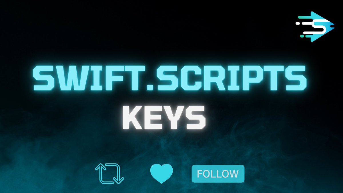 SwiftScripts's tweet photo. Today for the beta release, the keys will first be given to certain members under the Reacts from the teaser post on Discord via DM at 8 pm. With these persons the new server and all necessary basics will be tested. (probably a few days)
Then our public beta release will begin. https://t.co/EQwLXbPmtq