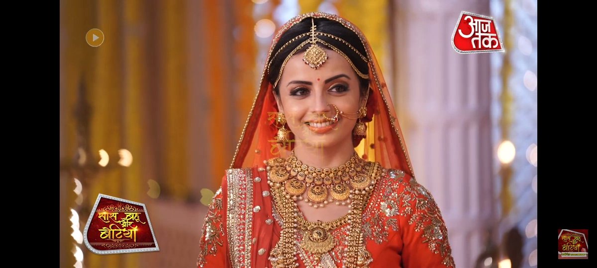 CuttiestShrenu's tweet photo. Shrenu in bridal looks 
GHAR EK MANDIR HITS 100 https://t.co/53XbSNU29o