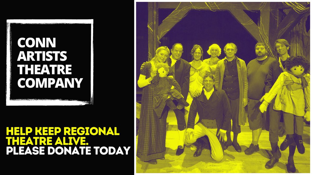 By donating or purchasing a theatre ticket, you help to support cast, technicians, production designers, make up & costume artists, directors, writers, venues, front of house & box office staff & many more people that work together to create the arts -> gofund.me/71b8100c