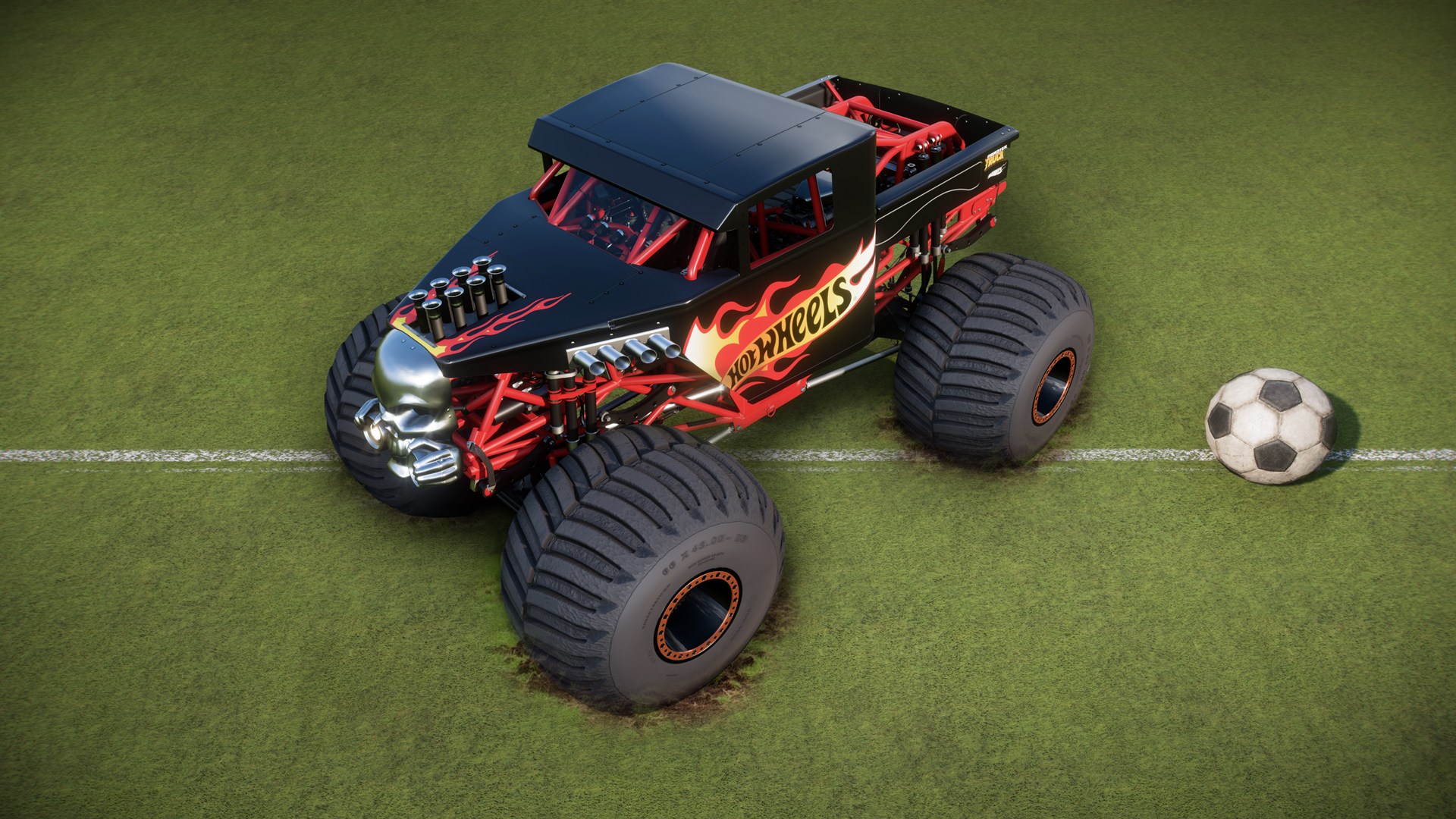 Forza Horizon on X: The @Hot_Wheels Monster Truck Bone Shaker is big.  Really big. But let's make it bigger. Every 200 likes will grow the Monster  Truck.  / X