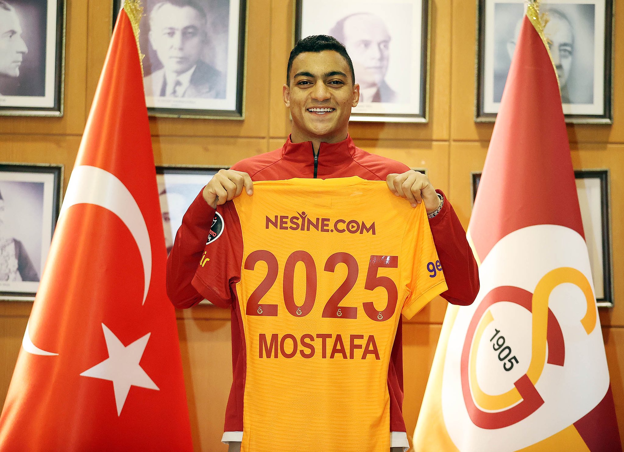 Galatasaray Mostafa Mohammed İle 2025 Yılına Kadar Sözleşme İmzaladı