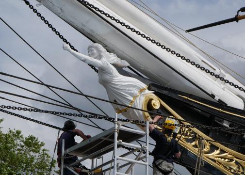 SpectralHeron's tweet photo. Anyone else love figureheads? Exciting news from the Cutty Sark about the new figurehead 'Nannie' - can't wait to see @RMGreenwich #cuttysark #figureheads
https://t.co/cgoacgKVWK https://t.co/72aJRFS2fx