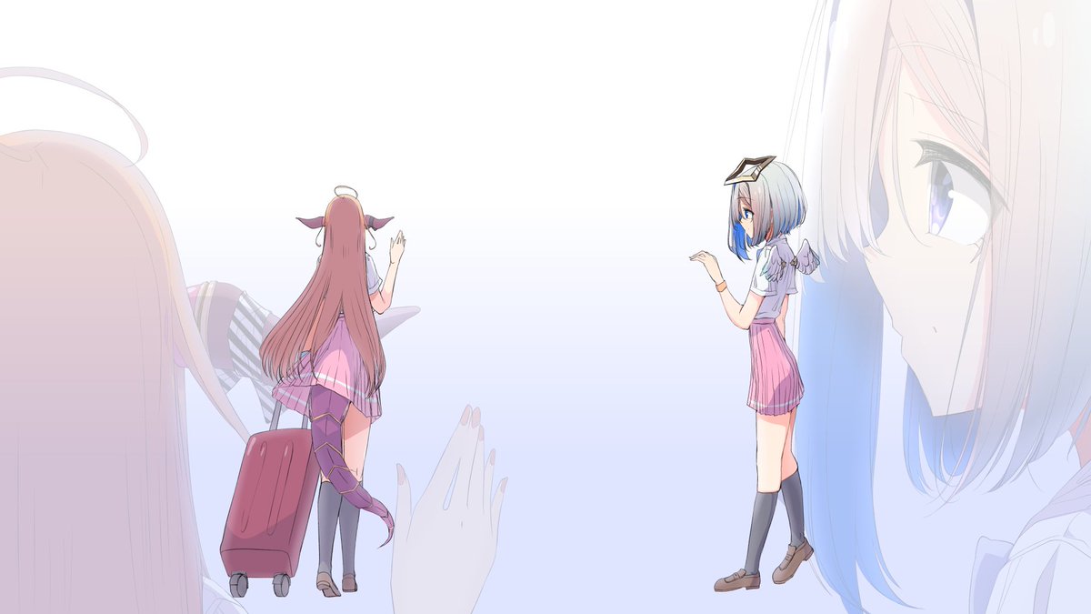 【桐生ココ】「secret base ～君がくれたもの～」(cover)【ファンメイド】企画に参加したときに寄稿させて頂いたイラストになります…!
会長2周年おめでとう…!
👊
#桐生ココ2周年 
#みかじ絵 #かなたーと 