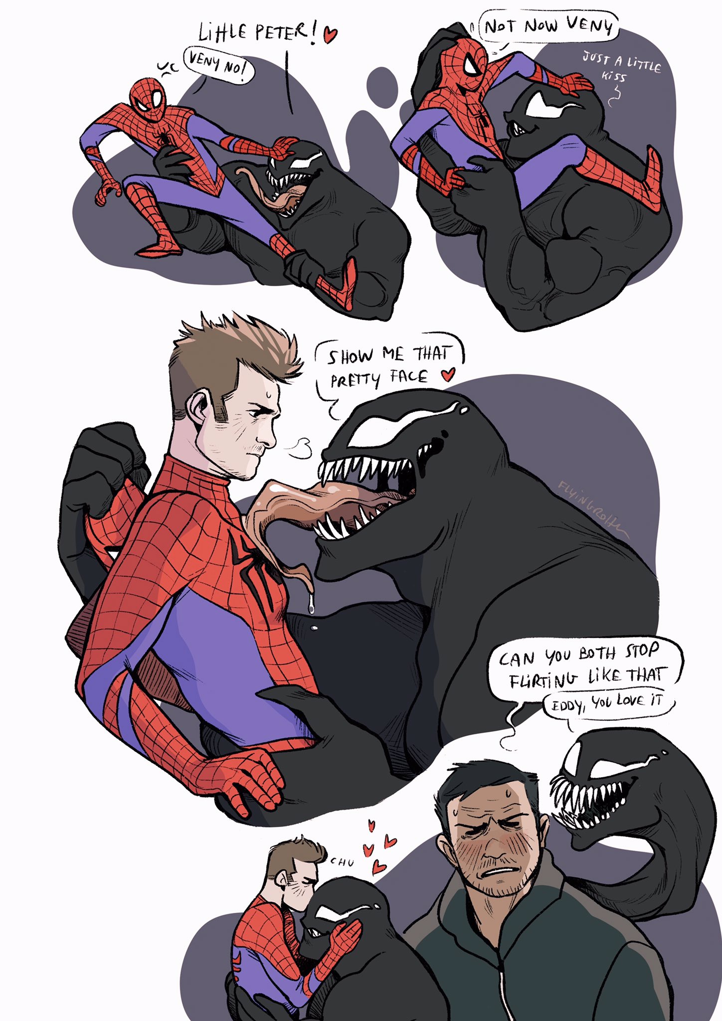 ☁️FlyingRotten☁️ on X: Bringing them back just bc Spiderman Venom  t.coWNfDXjOwhX  X