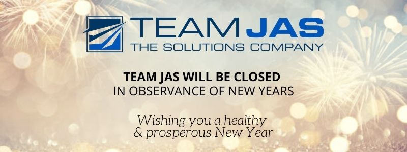Team_JAS's tweet photo. Team JAS will be closed Friday, December 31st. We will resume normal business hours on Monday, January 3rd. If you have an AOG, please call our AOG number @904-982-7766. https://t.co/l5QsGnP0Cm