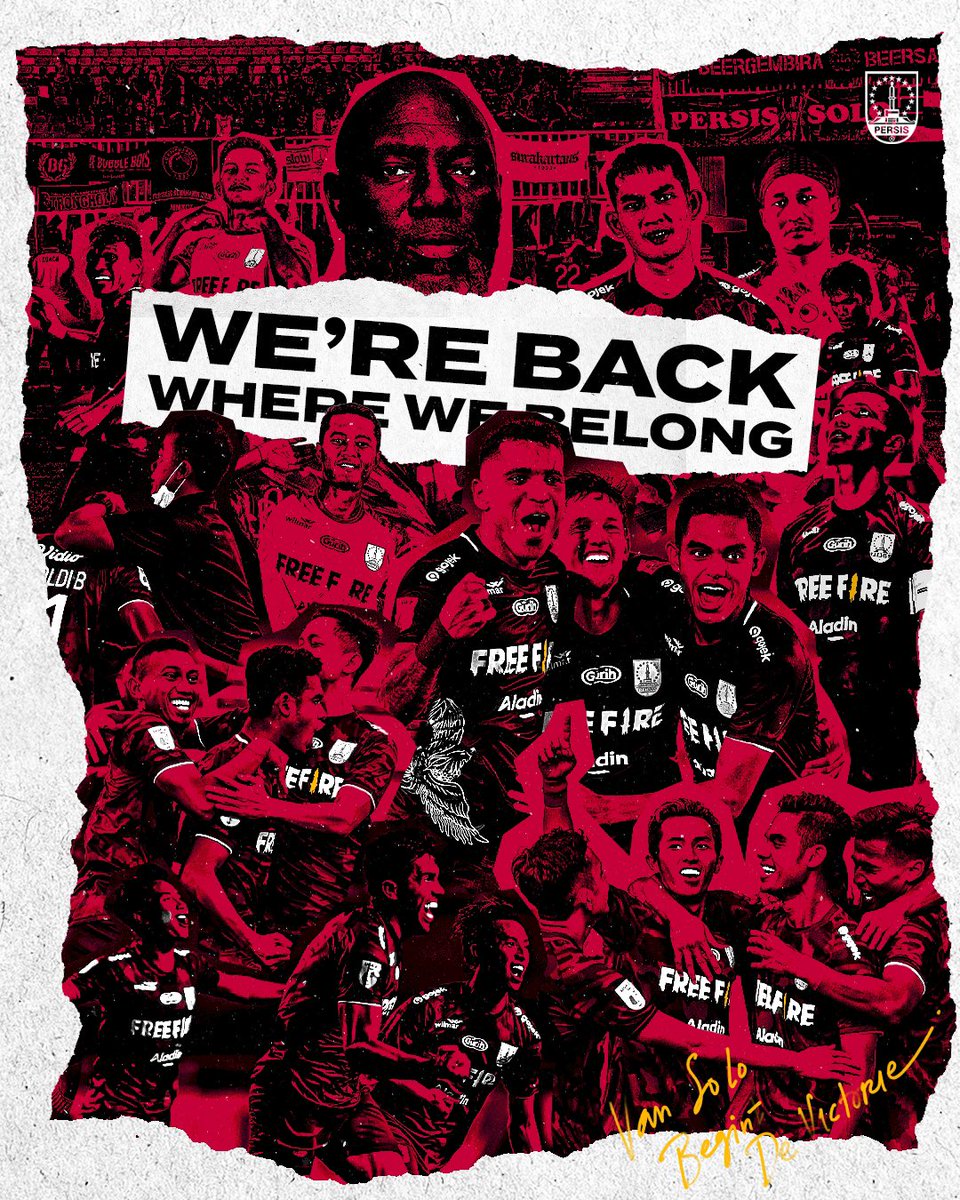 🔴 𝗠𝗜𝗦𝗦𝗜𝗢𝗡 𝗔𝗖𝗖𝗢𝗠𝗣𝗟𝗜𝗦𝗛𝗘𝗗 🔴
Liga 1, here we come! 👊

#LaskarSambernyawa
#SumusupingRasaJati