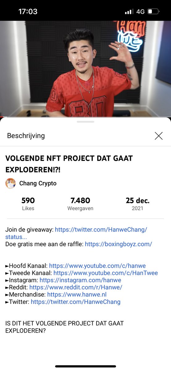 NoedelFx's tweet image. Check this out guys! @HanweChang uploaded a video about @boxing_boyz 🥊! He gave a review about it and made sure some of his fans got whitelisted! Love to see the movement❗️#BOXINGBOYZ #NFT #DJPTR #THEYARENOTREADY #DIAMONDGLOVES #DYOR $SBLX.   youtu.be/di2plsFtTEA
