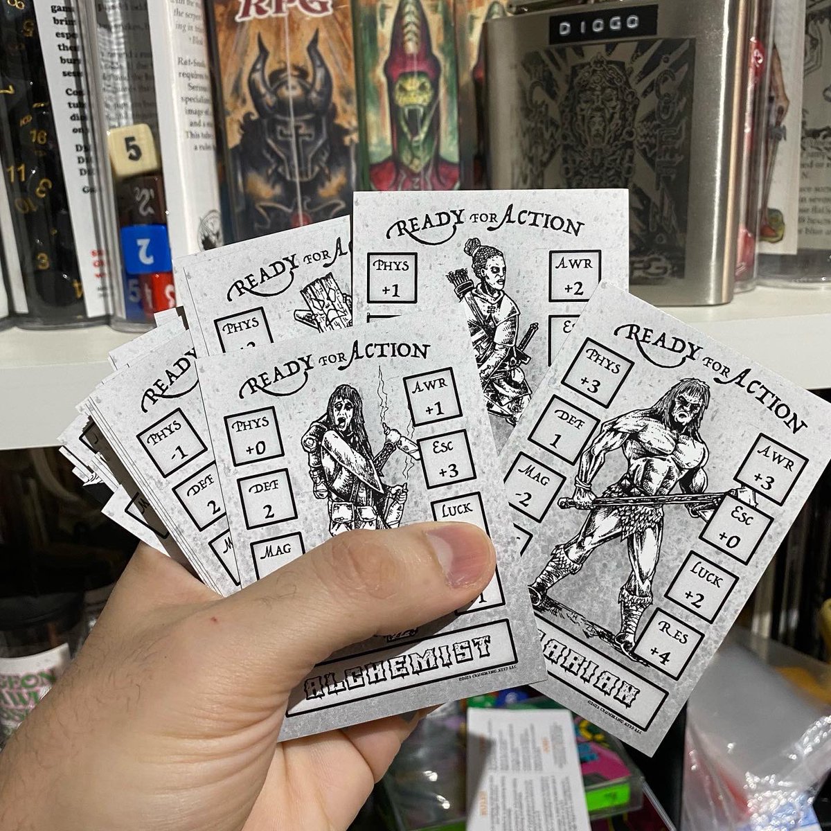 diogo_oldskull's tweet photo. Arrived just in time for the #Holidays celebrations! #MarchingOrder by @CrumblingKeep! A fantastic and atmospheric #SoloRPG or #Coop #DungeonCrawling #Game with simple enough rules but crunch enough to satisfy more detailed oriented folks! And the #Art is #OldSchool! https://t.co/6RGr1jVOhQ