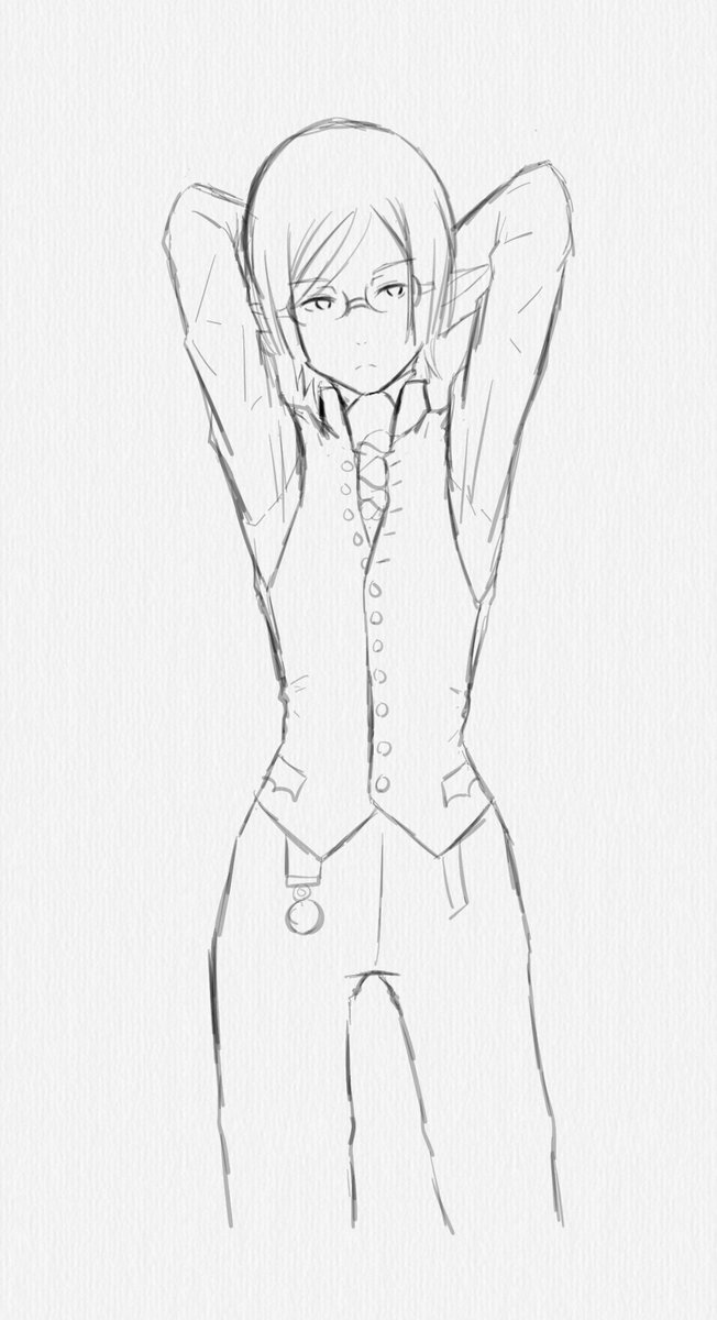 ジャケットの下はこうなってます的な図。
三十路ヒロインの腰を見てくれ( ˘ω˘ ) 