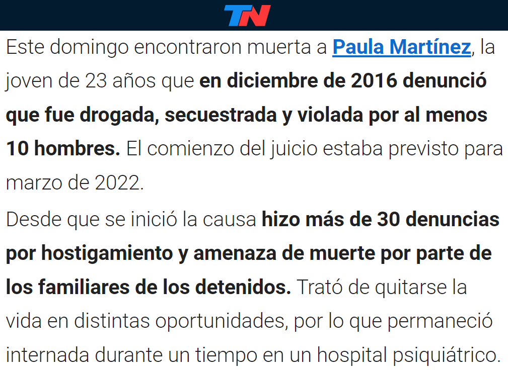 porquetendencia's tweet photo. "Paula Martínez":
Porque informan que murió a sus 23 años https://t.co/QIY7w7zyxh
