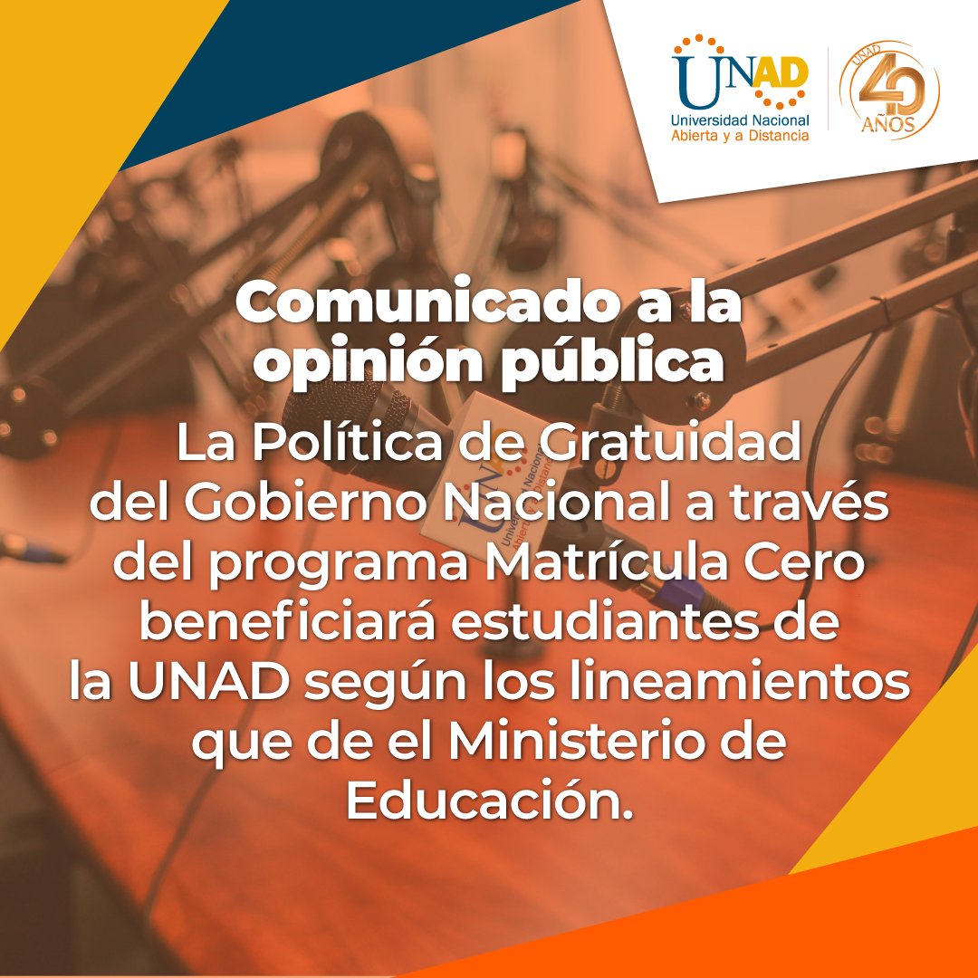 Universidad UNAD tweet media