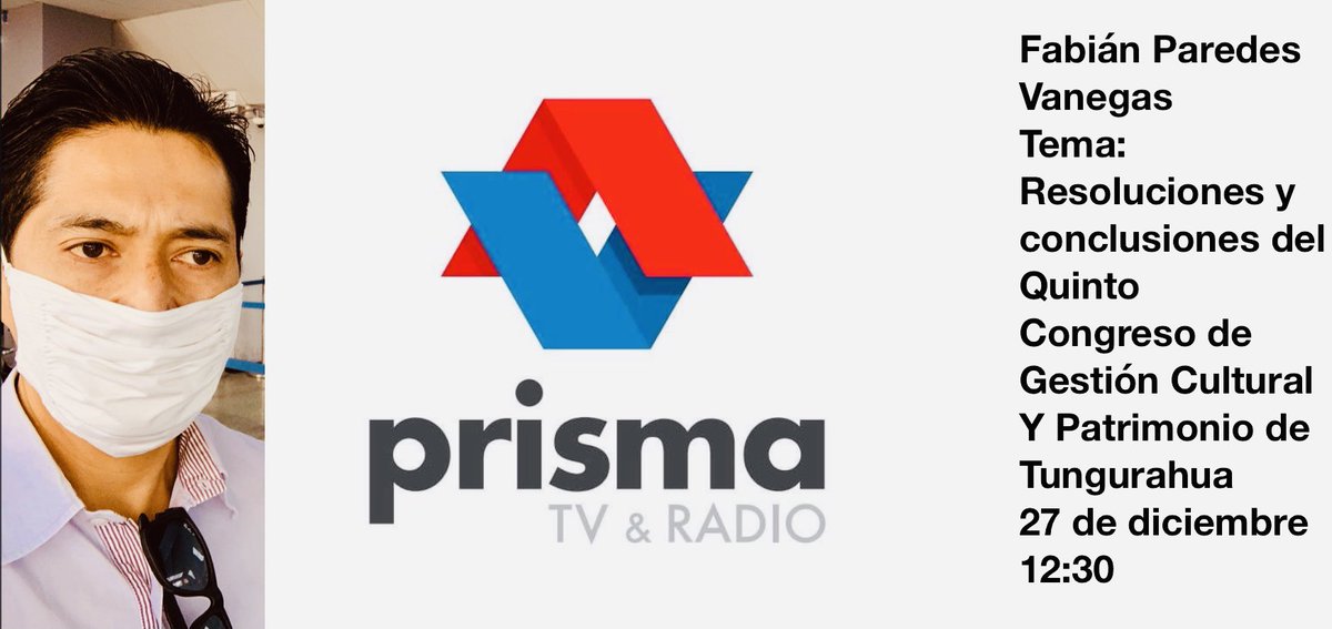 GestionCreativ's tweet photo. Quinto Congreso de Gestión Cultural y Patrimonio #PrismaTV #Ambato #Tungurahua https://t.co/9M7aBZPEtB