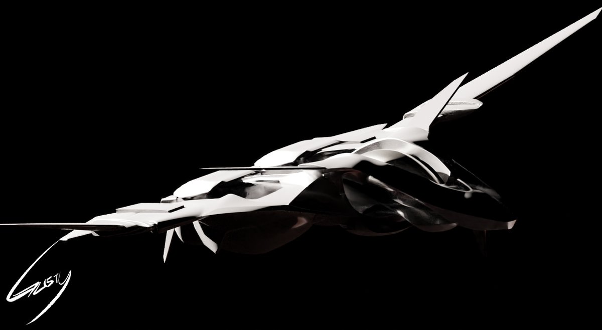 GustyYang's tweet image. 战斗(と)妖精(ようせい)雪(ゆき)风 #戦闘妖精雪風 Sentou Yousei Yukikaze #blender