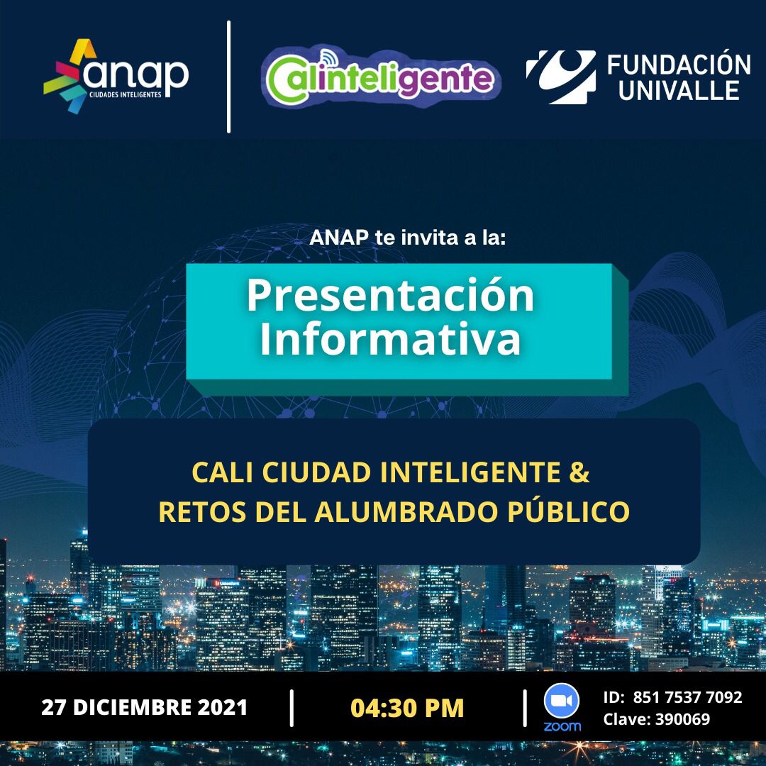 GobiernoCali's tweet image. Los invitamos a la presentación del resultado del estudio de la @FundaUnivalle para el proyecto #Calinteligente. Este abarca la visión y prospectivas de inversión y tecnología requeridas en el servicio de alumbrado público.

#TeQueremosCali 💙❤️💚

Hoy, 4:30pm por zoom. Info👇🏼