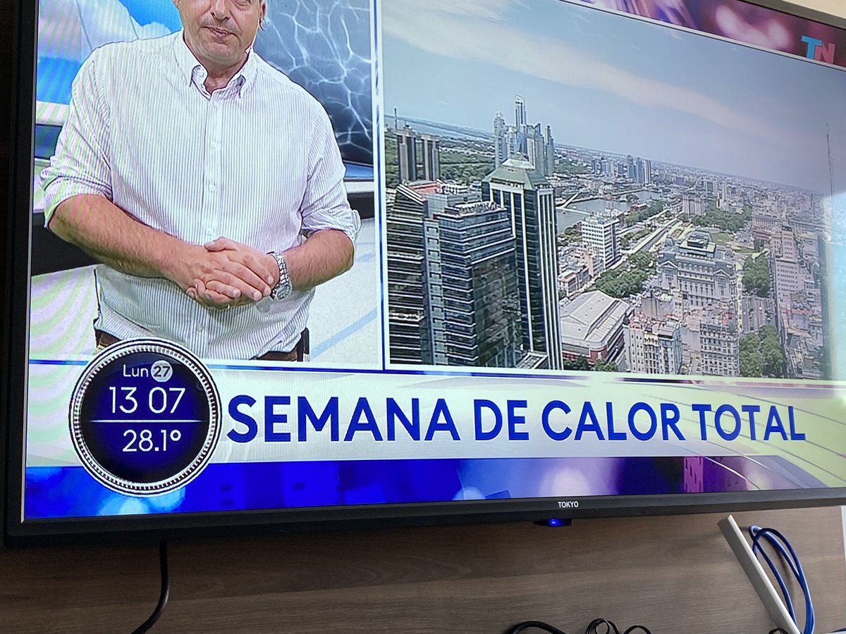 Mucha fuerza a los amigos argentinos… 28 grados en pleno lunes, calor total