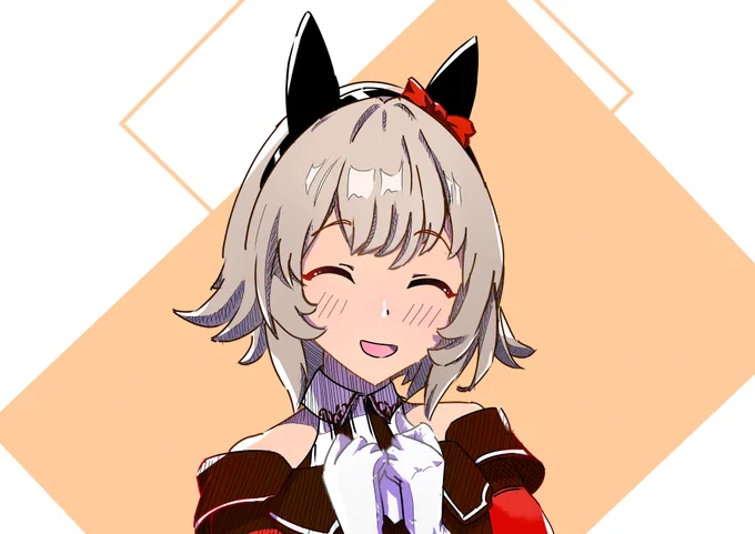 カレンチャン色塗ったった!
#ウマ娘プリティーダービー 