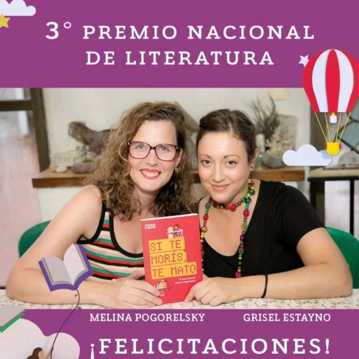 👏👏 ¡Felices de anunciar que dos novelas de ediciones Norma se alzan con el 1° y 3° Premio Nacional de Literatura 2020!!! 👏👏 Primer Premio“En la senda del contrario” de Martín Blasco y el Tercer Premio es para “Si te morís, te mato”, de Melina Pogorelsky y Grisel Estayno.