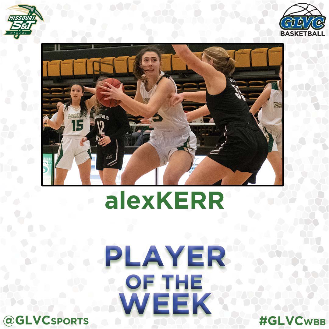 Congratulations <a href="/alexandrakerr45/">Alexandra Kerr</a> for earning <a href="/GLVCsports/">Great Lakes Valley Conference</a> Player of the Week award! This is a positive reflection of our entire team and our growth!

#GoalMine #KeepDigging