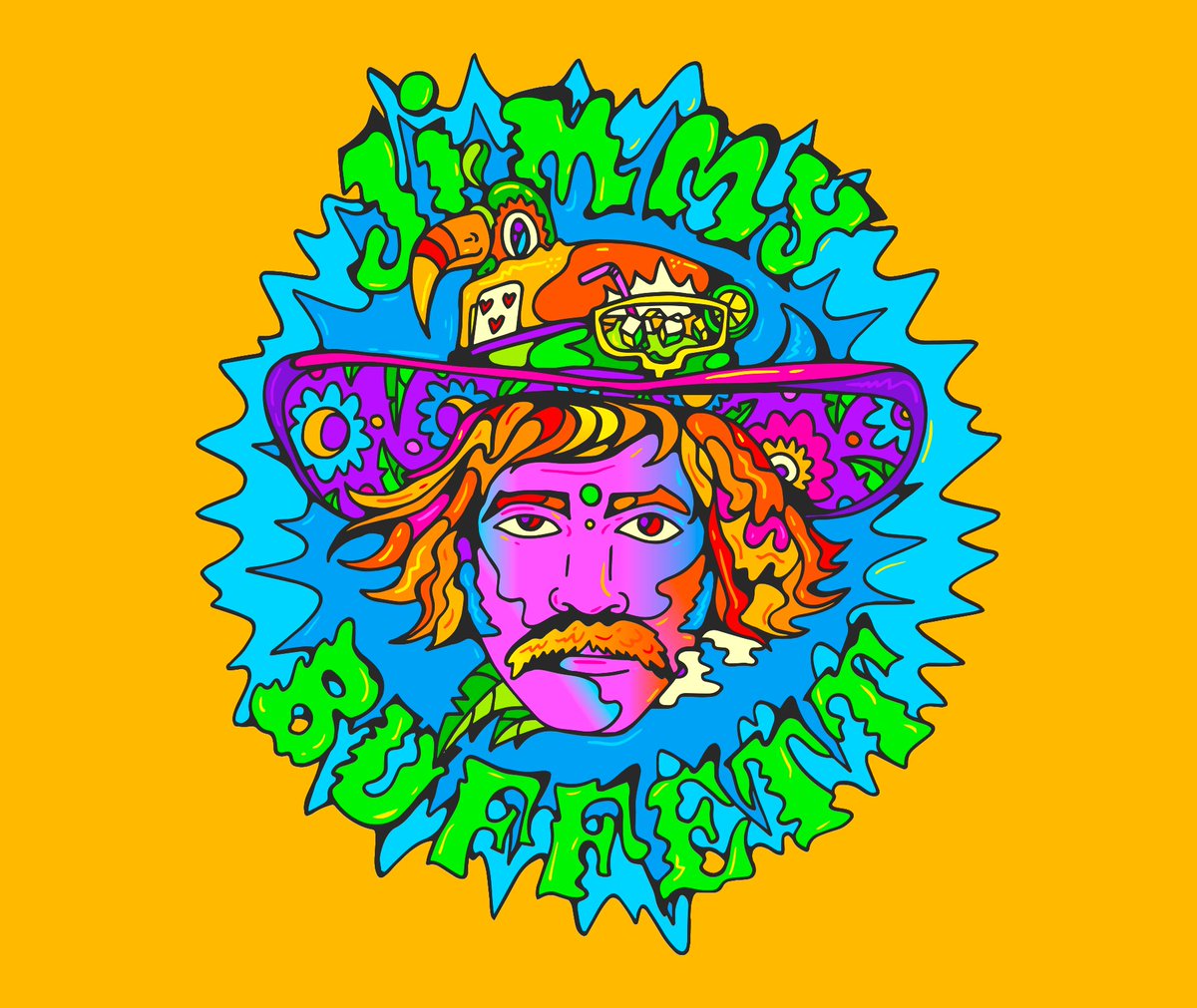 youngandsick's tweet image. Drew the president of Florida @jimmybuffett