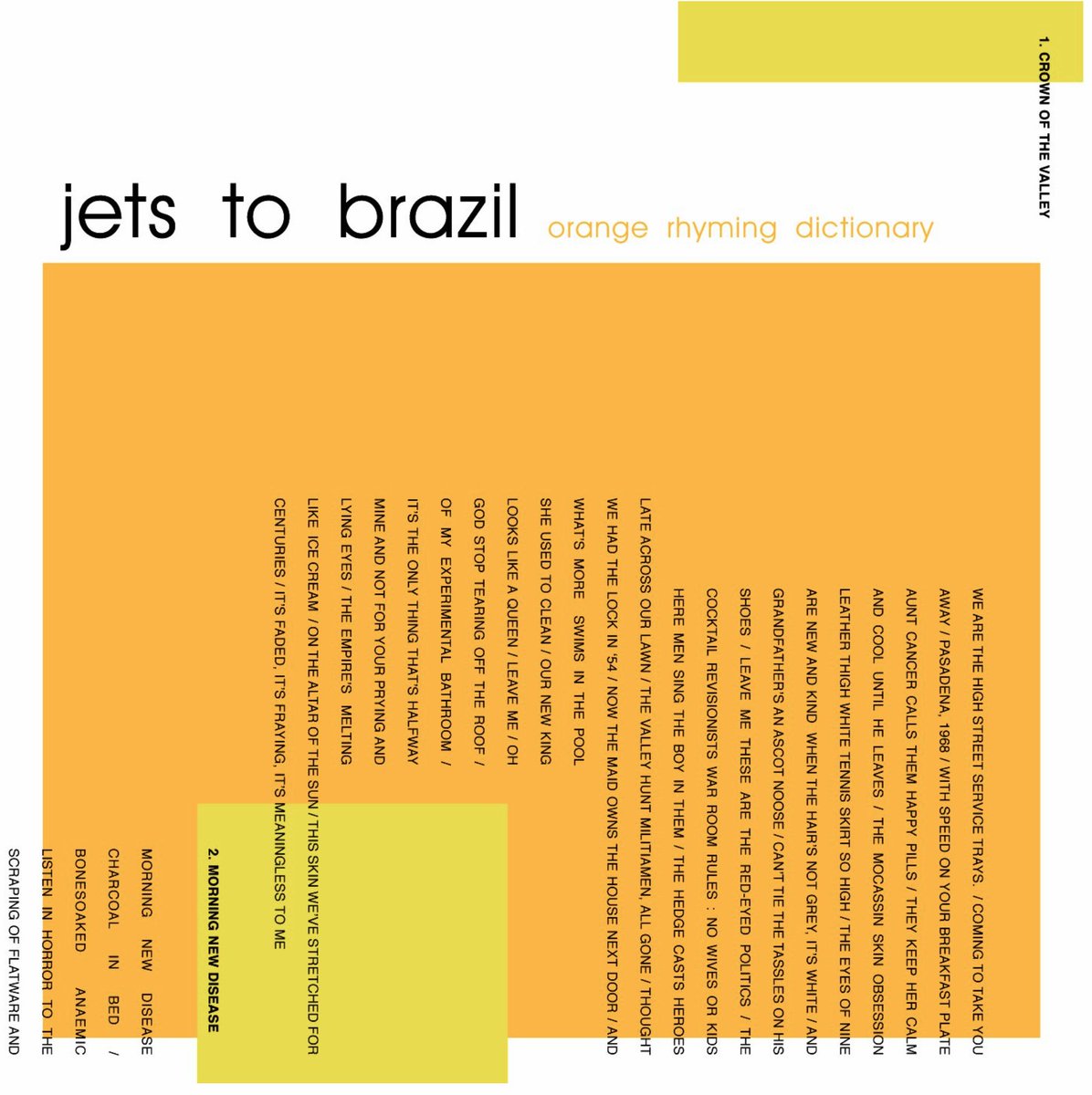 ProductionBrian's tweet image. Been obsessed with Orange Rhyming Dictionary for the past few days.