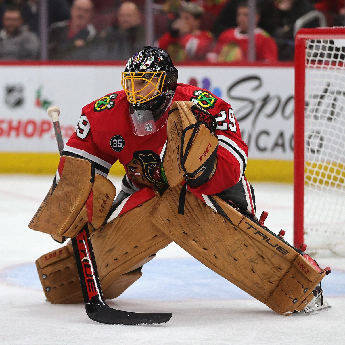 NHLBlackhawks's tweet photo. MEDICAL UPDATE:  Marc-Andre Fleury will not practice today (COVID-19 Protocol). 

Defenseman Calvin de Haan has been removed from COVID-19 Protocol. https://t.co/vupQSbISpS