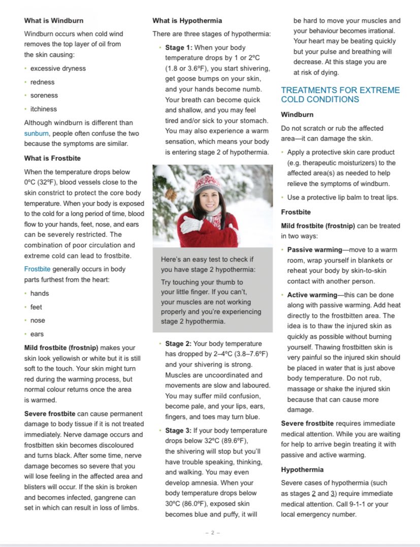 bobmackin's tweet photo. For B.C.: tips on dealing with extreme cold. #bcstorm #bcpoli #cdnpoli 🥶 #icedome https://t.co/mPLEswu4qR