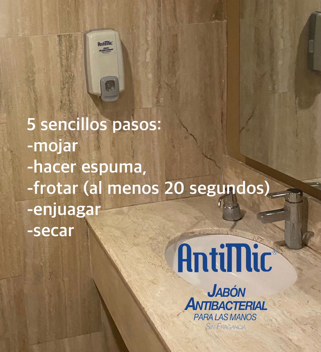 ANTIMIC_VE's tweet photo. Lávate las manos es la forma más sencilla y económica de evitar las infecciones https://t.co/6xYb2JgbMt