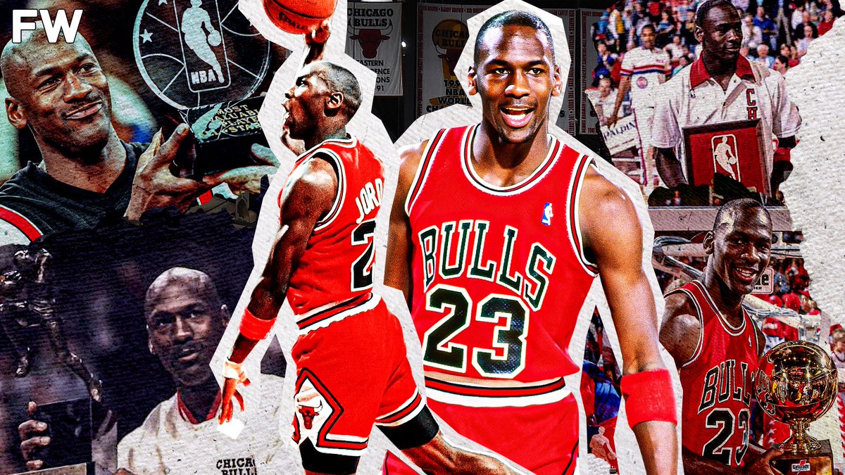 FadeawayWorld's tweet photo. Never forget what Michael Jordan accomplished back in the 1987-88 season 🤩:

Season MVP
Dunk contest champ
Scoring title
Steal title
DPOY winner
ASG MVP
All-NBA first team
All-defensive first team

Just GOAT things from His Airness 🐐 https://t.co/V7YPsrncHZ