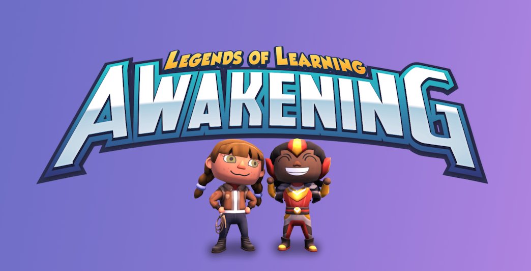 Legends of Learning on X: 👉🏽 Prevent learning loss with Awakening.  Students will be able to collect powerful creatures known as beasties,  explore new territories, and reinforce the #stem content they've learned.