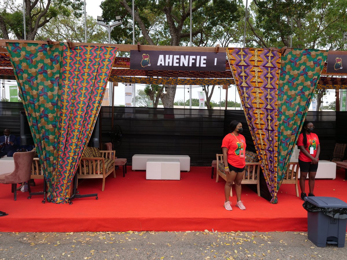 gipaghana's tweet photo. Our corporate cabanas ππ #TOG2021 #GhanaOnTheGo #GrowInGhanaGrowWithGhana https://t.co/DgwxqYh5kI