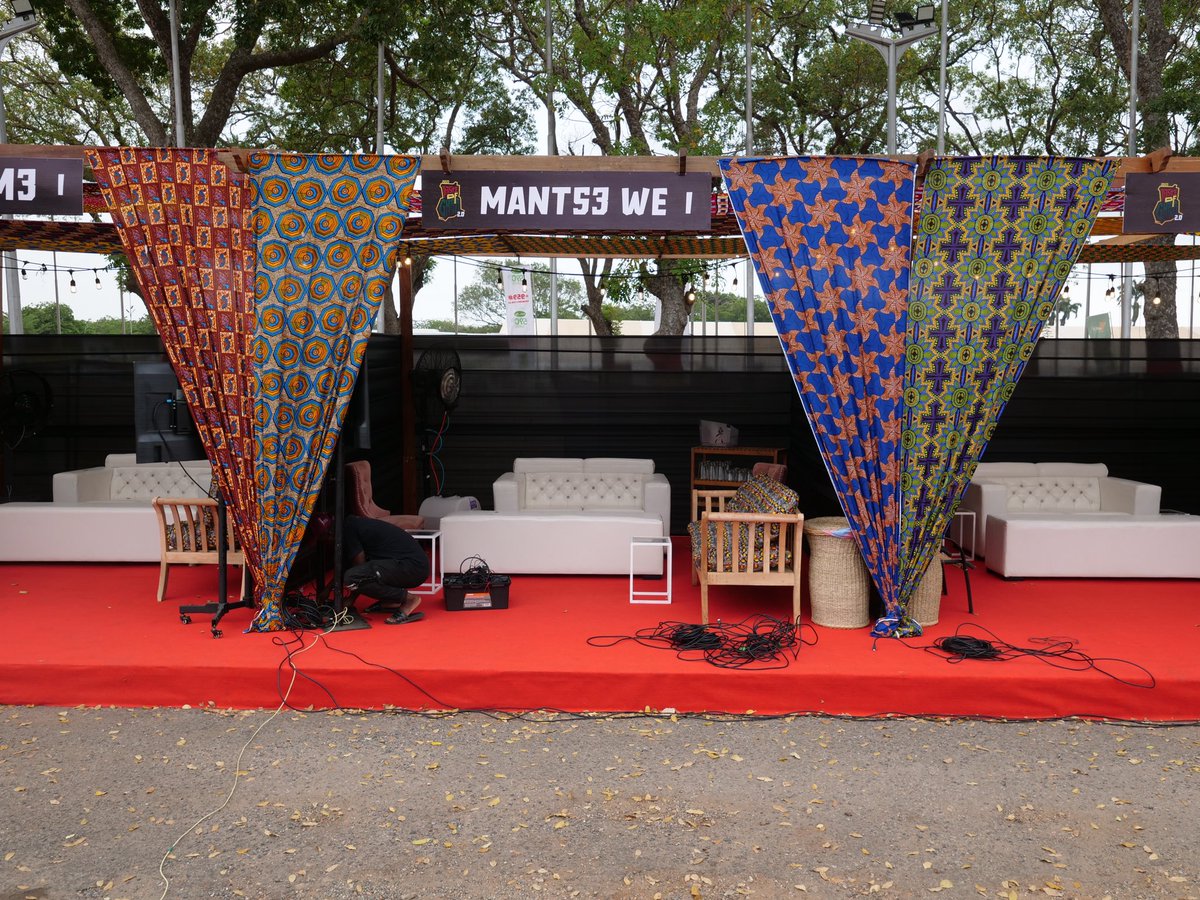 gipaghana's tweet photo. Our corporate cabanas ππ #TOG2021 #GhanaOnTheGo #GrowInGhanaGrowWithGhana https://t.co/DgwxqYh5kI