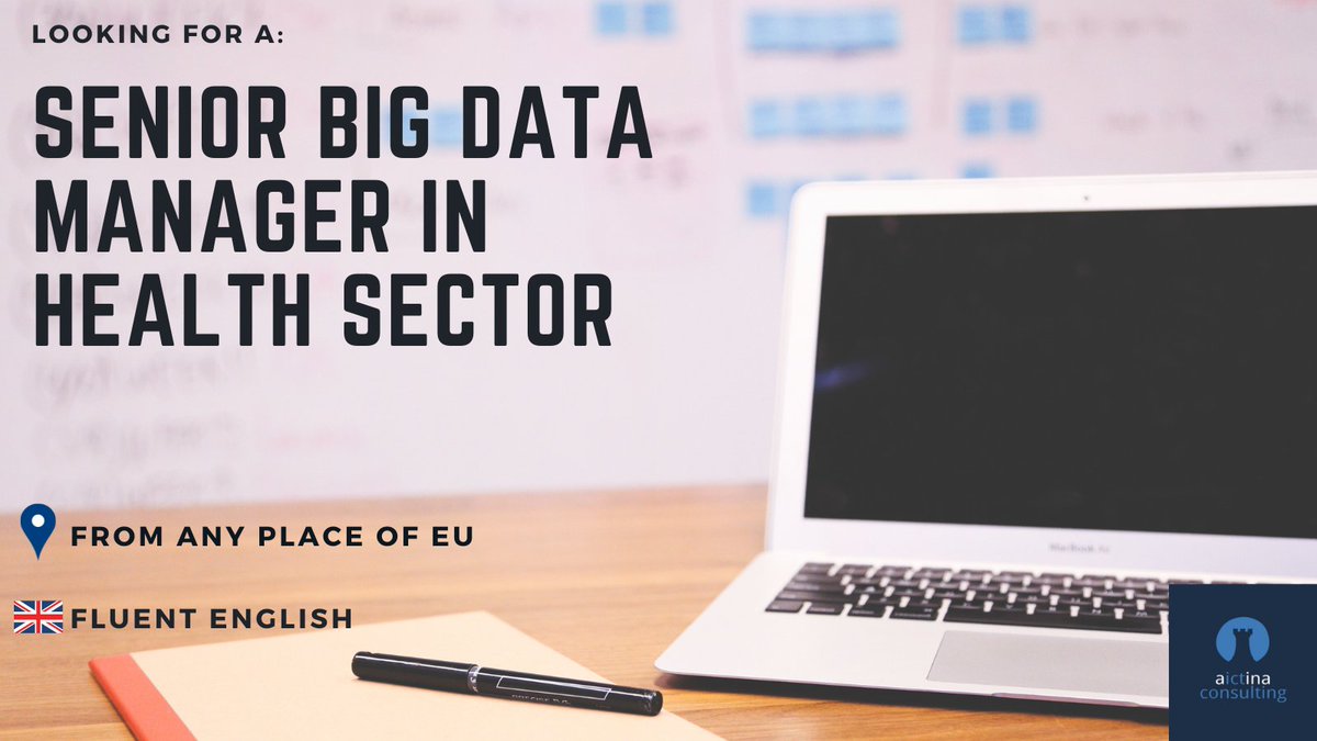 aICTinaConsult's tweet image. 🚨🚨Looking for a #BigDataManager!

From any part of EU🚀

💼6 years of experience on design and delivery of data projects in the Health Sector: Data Architecture, Data-driven Strategy, Data Management and visualization and Data Platforms.

Apply 👇
aictina.eu/job/senior-big…