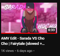editzz_ghost's tweet photo. Our goal has been achieved... 1,000 Views ! This is insane 🔥 Thank you so much everyone 💜
________________________________________________________
Link: https://t.co/LKNmzAZp99
________________________________________________________
#AMV #BORUTO #Sarada #saradauchiha #edits https://t.co/rR6Dfrf7rs